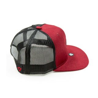 Bearded Sigil | The Founding | Snapback Trucker Hat x Crimson