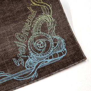 The Collab *Spellground* | Raffiaweave Cacao x The Old Horizon | Square Edges