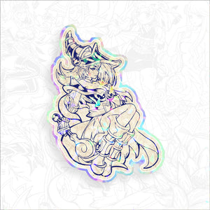 The Dark Sorceress | STICKER | Ode to Ivory x Full Body Holo *Icy*