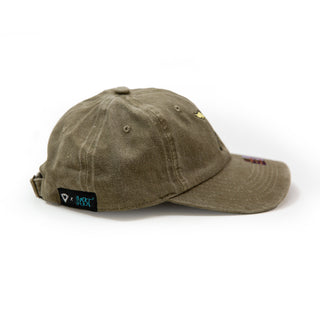 The Frogborn | Dad Hat | Khaki x 24K Gold