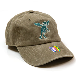 The Frogborn | Dad Hat | Khaki x Mean Green