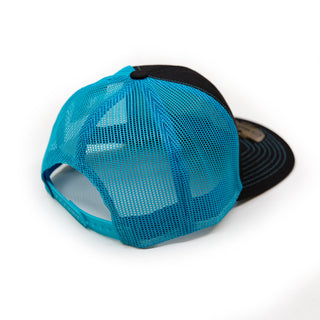 The Frogborn | Trucker Hat | Dual-Tone Black & Teal