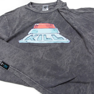 Kill Button Tee | Will of the Councel | Stone-Washed VIntage Tee x Smoke