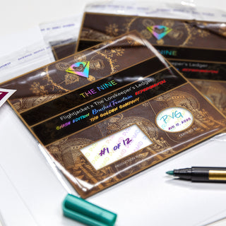 The Nine | Flightjacket x The Lorekeeper's Ledger | CHASE | Experimental | Brushed Fountain