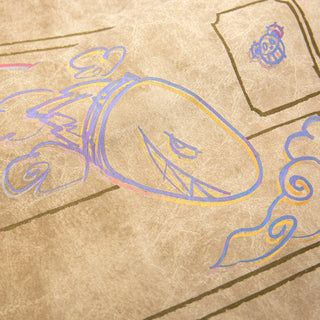 Runes of Rebellion | *CHROMA* | Edencloth Fawn x Dreams of Glitterbombs | Brushed Fountain | Shadow Print | No Cooldown