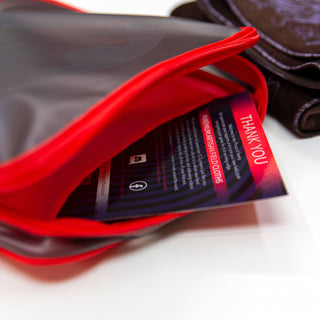 Vellum Zipper Bag w/ Pocket | "Big Red" Edition | Season 4