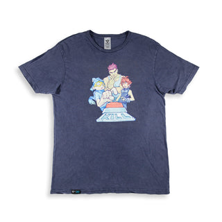The Beach Core Tee | Will of the Councel | Stone-Washed VIntage Tee x Navy Blue
