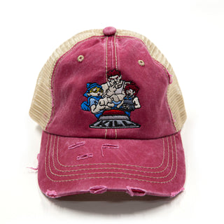 The Councel | Will of the Councel | Dad Trucker Hat x Distressed Rosewood