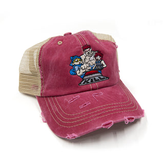 The Councel | Will of the Councel | Dad Trucker Hat x Distressed Rosewood