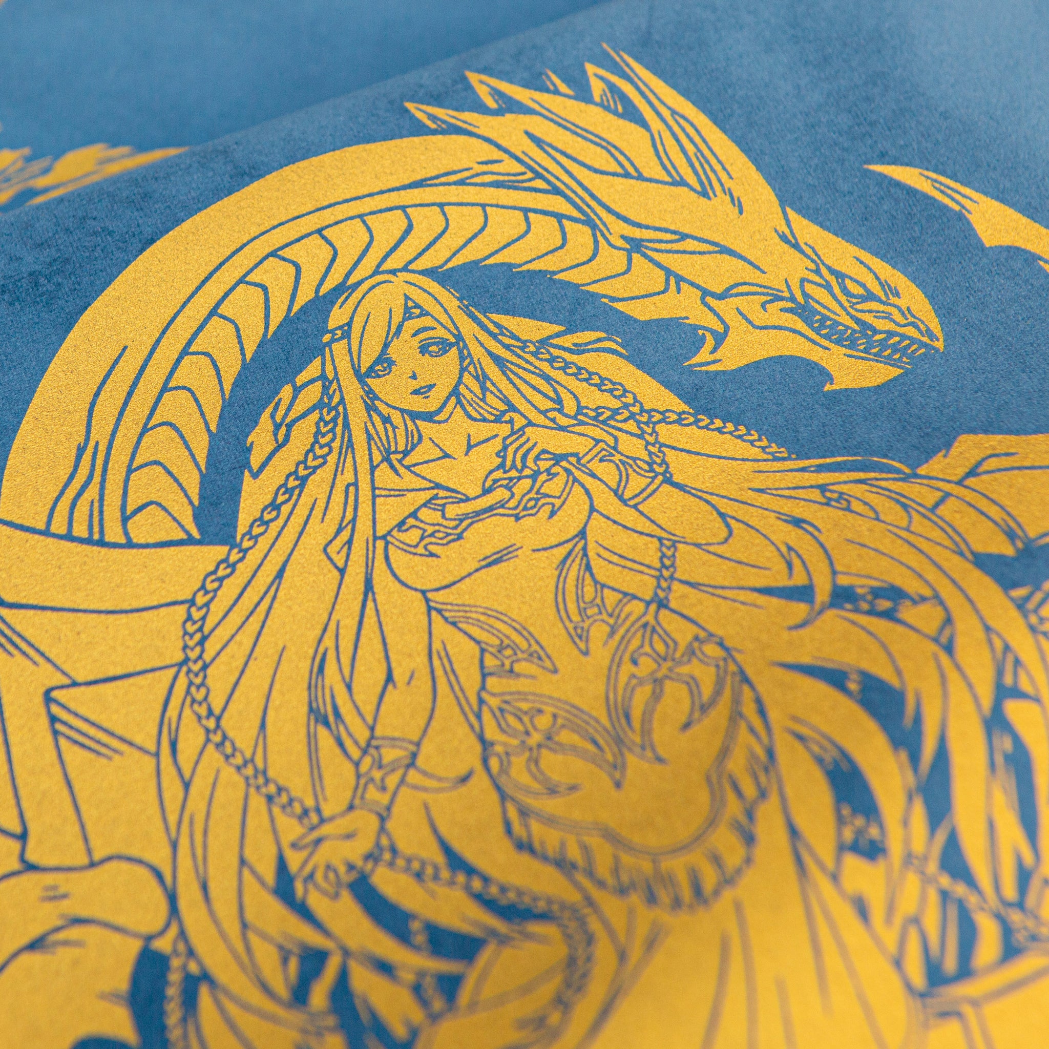 The Dragon's Maiden | Ultraglide Lapis x Metallic Gold