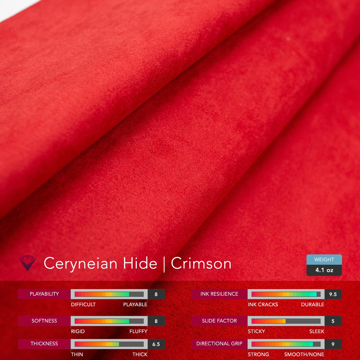 The Millennium Altar | Ceryneian Hide Crimson x Bronzed Ash *PRODUCTION ERROR*