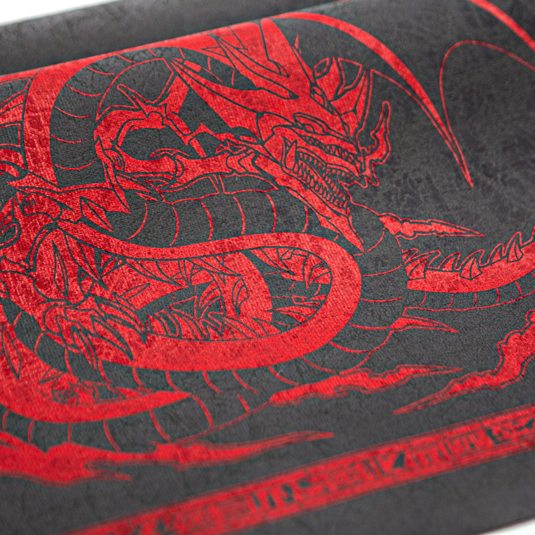 The Sky Dragon | Odyssey Marble Charcoal x Blood Red