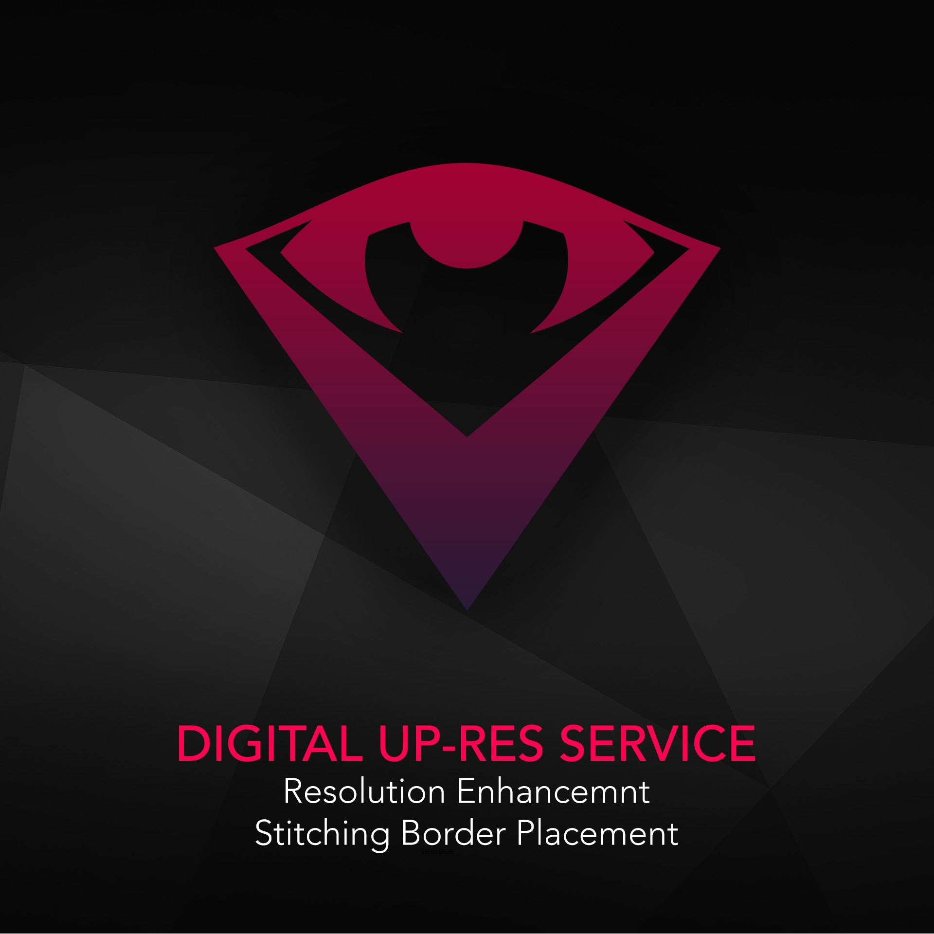 Digital Up-Res Service | for Custom PvraPrints