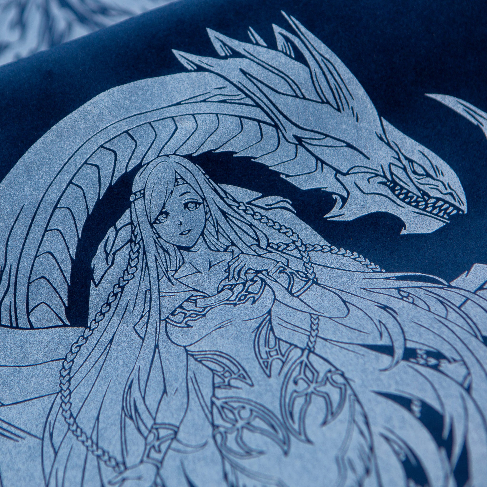 The Dragon's Maiden | PROTOTYPE | LE Suede Royal x Powder Blue x All-black stitching