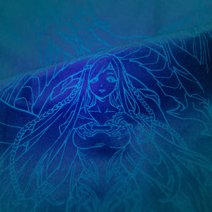 The Dragon's Maiden *CHROMA* Irisweave Peacock x UV Resin (Y)