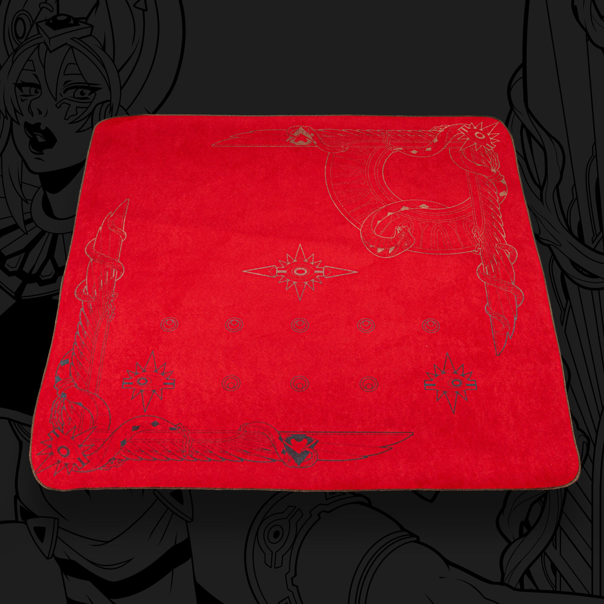 The Millennium Altar | Ceryneian Hide Crimson x Bronzed Ash *PRODUCTION ERROR*