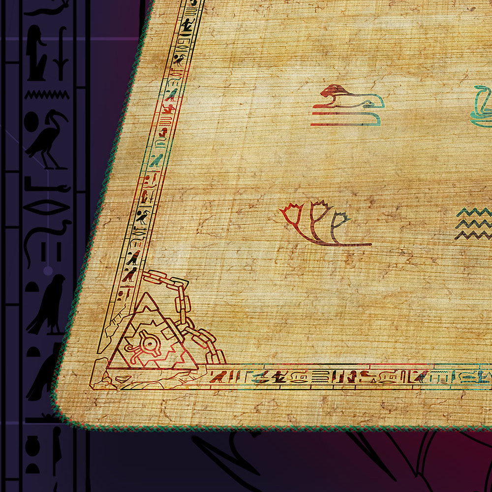Memoir of a Pharaoh | PvraPrint | "The Sacred Tome" w/ YGO Zone Markers