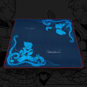 The Saiyan Unleashed *Red Stitch* | SIGNED + PSA | Fibreglide Midnight x Azure