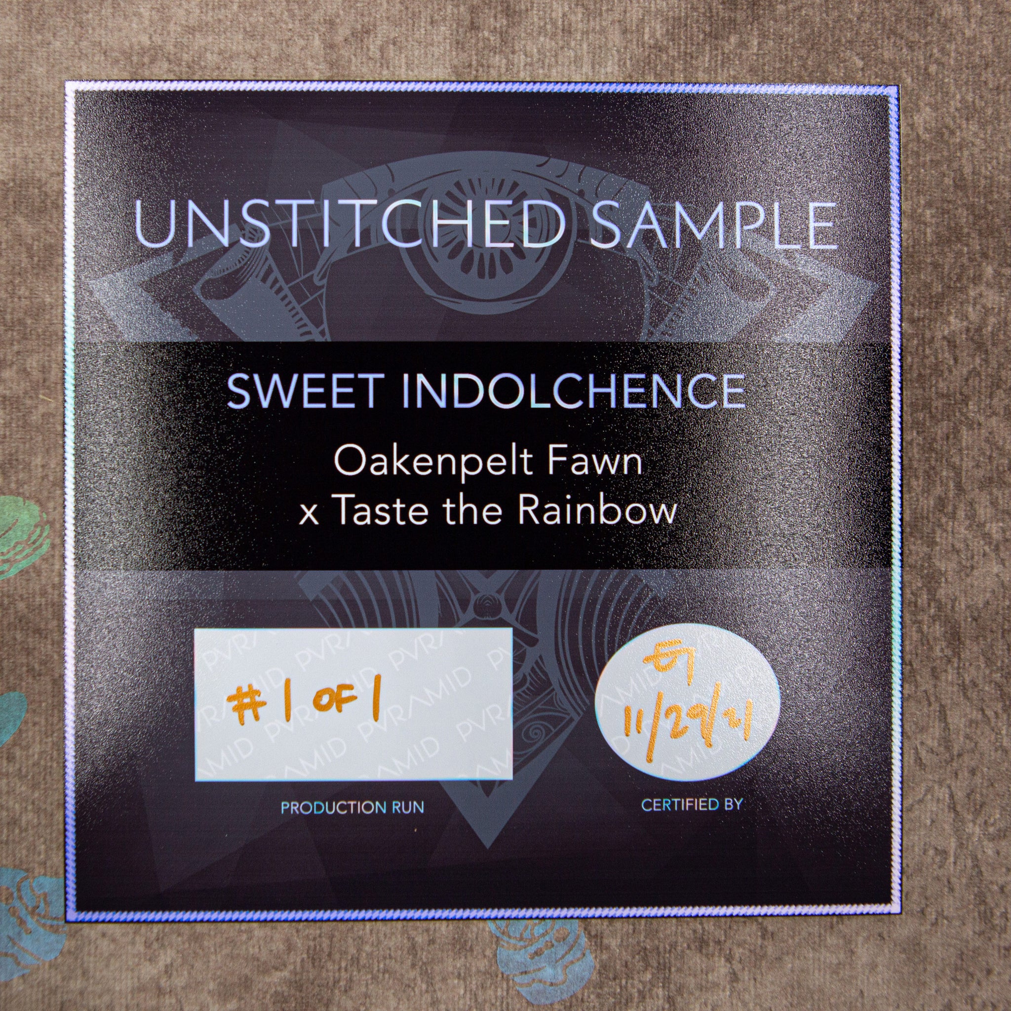 Sweet Indolchence | PROTOTYPE | Oakenpelt Fawn x Taste the Rainbow